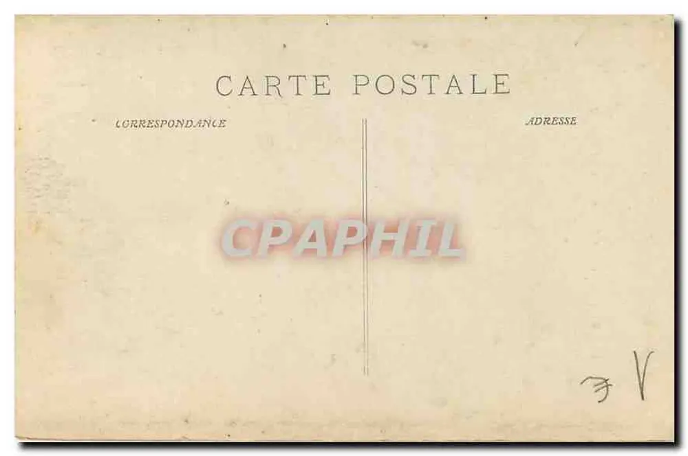 Musée de Longchamp - Marseille - Corot (Camille) - Le Bouleau - Verso