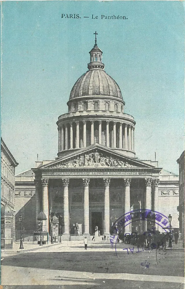 PARIS. — O Panteão. - Frente