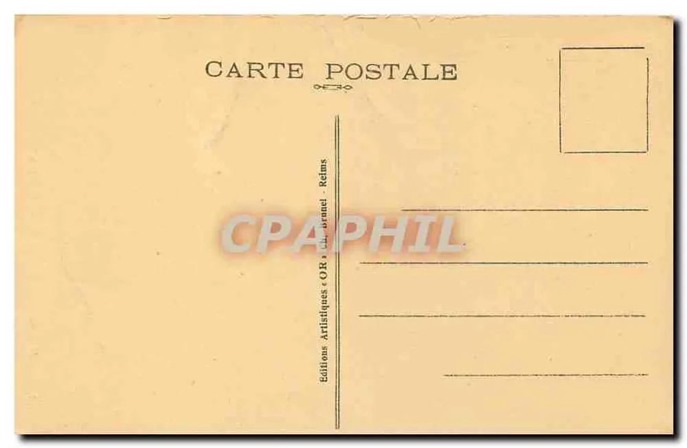 Châlons-sur-Marne — Der Bastion Mauvillain — Verlag OR, Nr. 73 - Rückseite