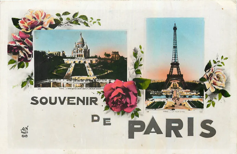 Paris — Souvenir de Paris — AN Paris 618 - Recto