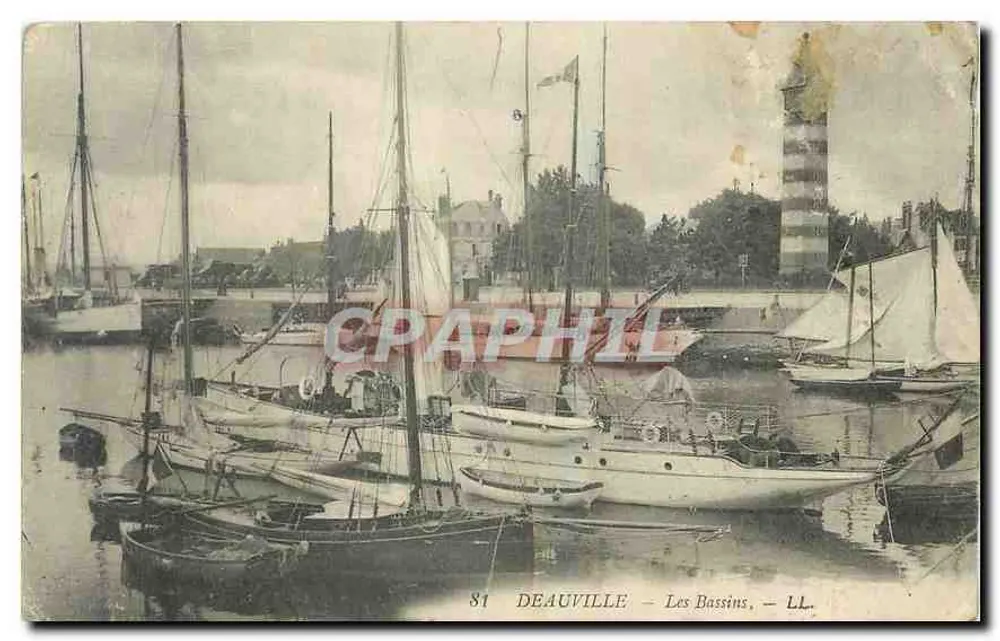 Deauville — Les Bassins — LL. — n°81 - Recto
