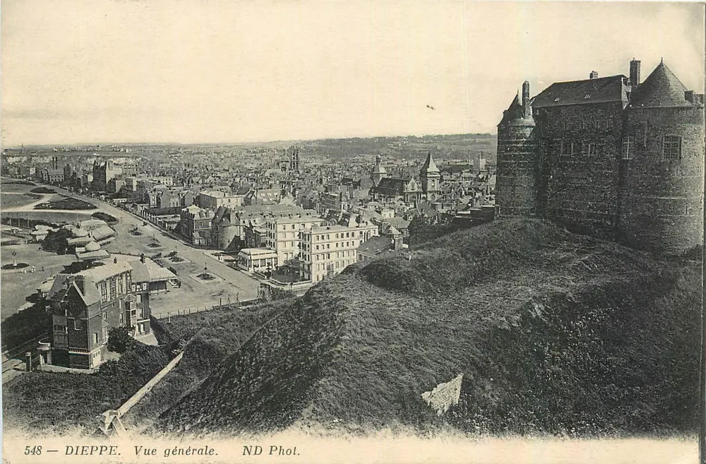 Dieppe — Vista geral — ND Phot. n° 548 - Frente