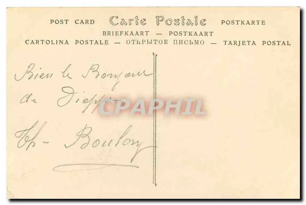 Dieppe — Vista geral — ND Phot. n° 548 - Verso