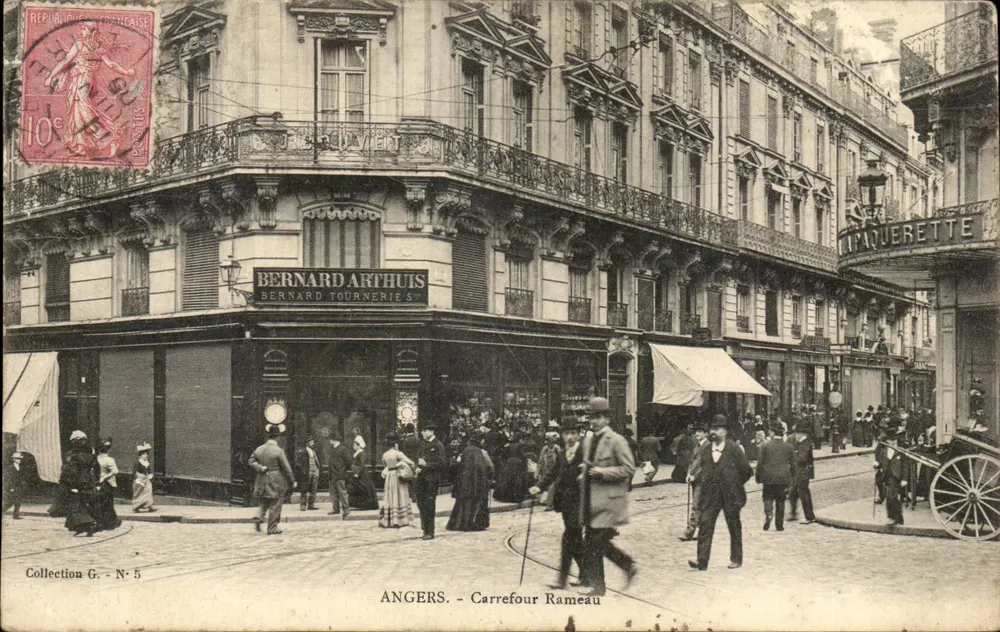 Angers - Cruzeiro de Rameau — Bernard Arthus, tornearia — Coleção G. N° 5 - Frente