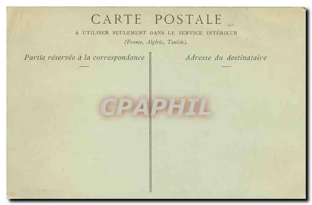 Le Havre — Die Mole an einem stürmischen Tag — Collections ND Phot, Nr. 25 - Rückseite