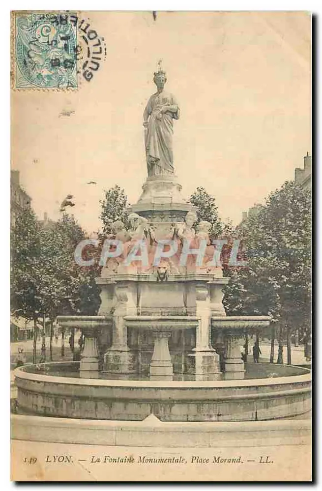 LYON — La Fontaine Monumentale, Place Morand — LL. — n° 149 - Recto