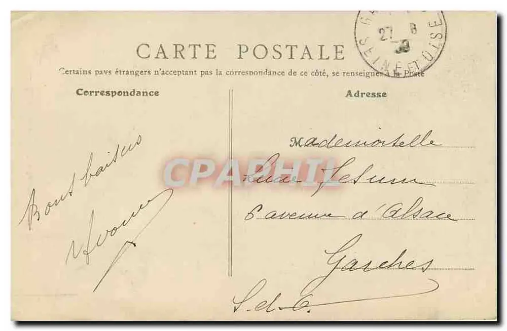 Argentan - Igreja de São Germain, lado norte — Chalumeau-Michelli, Argentan, n°118 - Verso