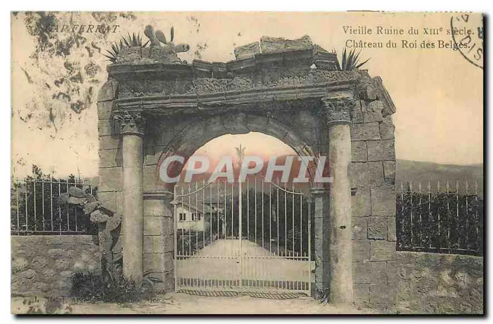 Ruinen des Schlosses des Königs der Belgier — Alte Ruine aus dem 13. Jahrhundert — Verlag Carterrat - Vorderseite