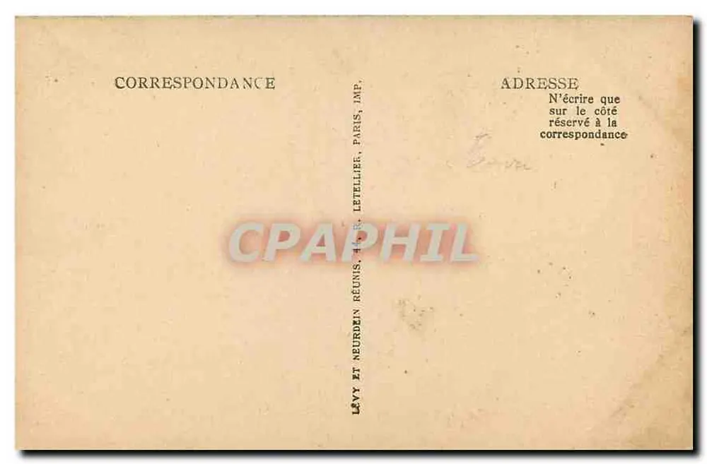 Ajaccio — Sala de Jantar de Napoleão I — LL - Verso