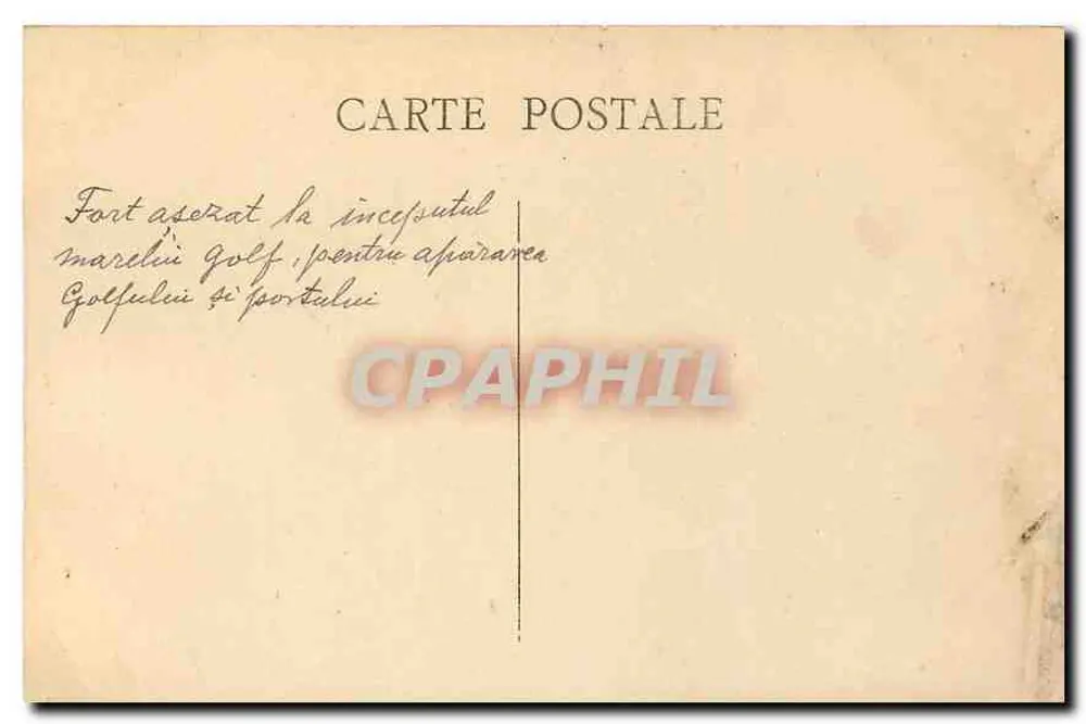 Marseille — Fort Saint-Jean et la cathédrale — éditeur non identifié - Verso