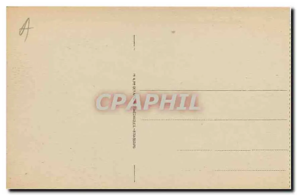 Dieppe - Perspectiva da rua Aguando — n° 185 — editor não identificado - Verso