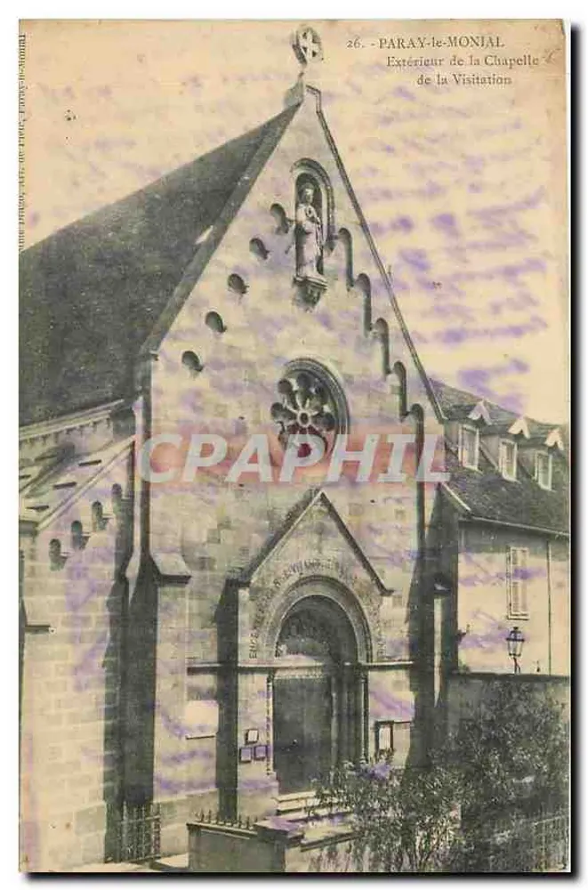 Paray-le-Monial — Äußere Ansicht der Kapelle der Besuchung — anonymer Verlag, Nr. 26 - Vorderseite