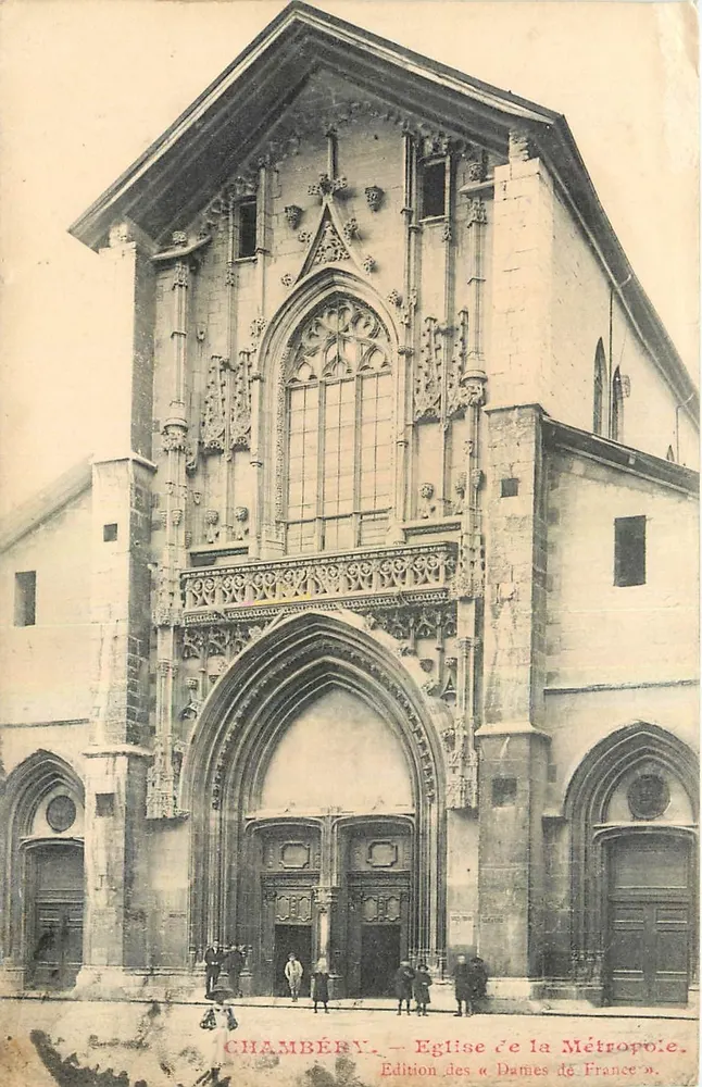 Chambéry — Igreja da Metrópole — Edição das «Damas da França» - Frente