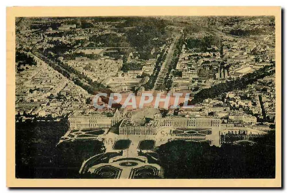 Castelo de Versailles — Vista aérea — Edição dos Museus Nacionais - Frente