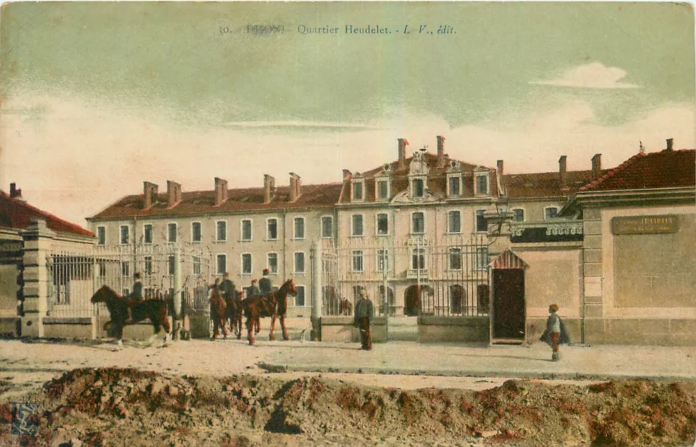 Lille - Bairro Heudelet — L. V., edit. - Frente