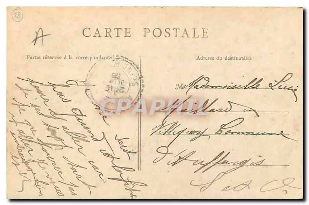Épernon — Villa Savonnière — Het Meer — B.F., Parijs - Achterkant
