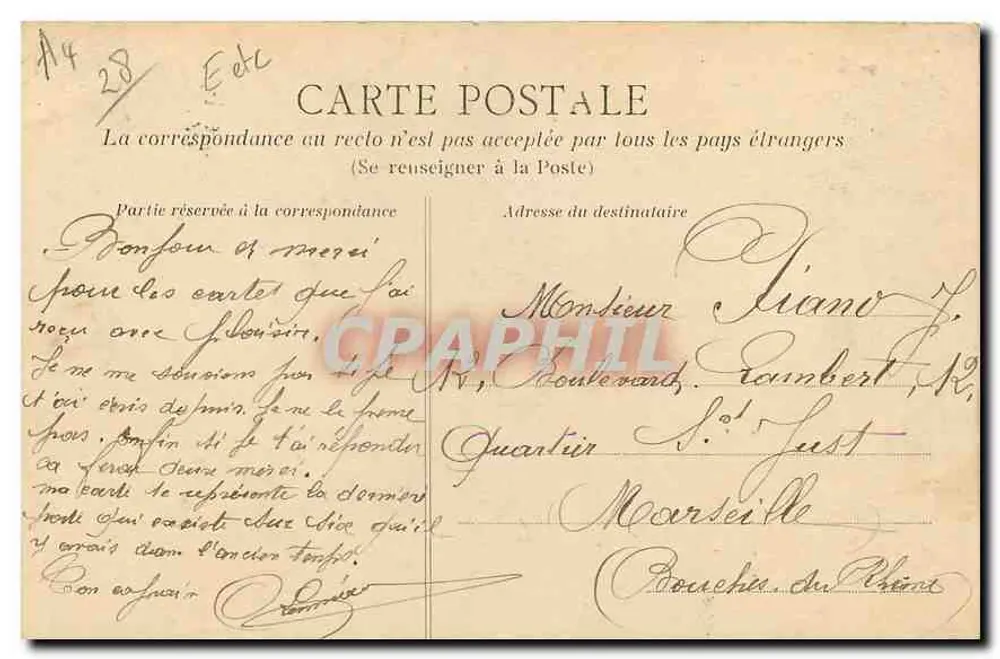 Chartres - A Porta Guillaume — editor A.D. fot. n°33 - Verso