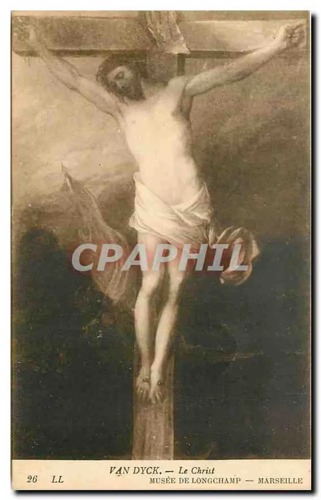 O Cristo — Van Dyck — Museu de Longchamp — Marselha - Frente