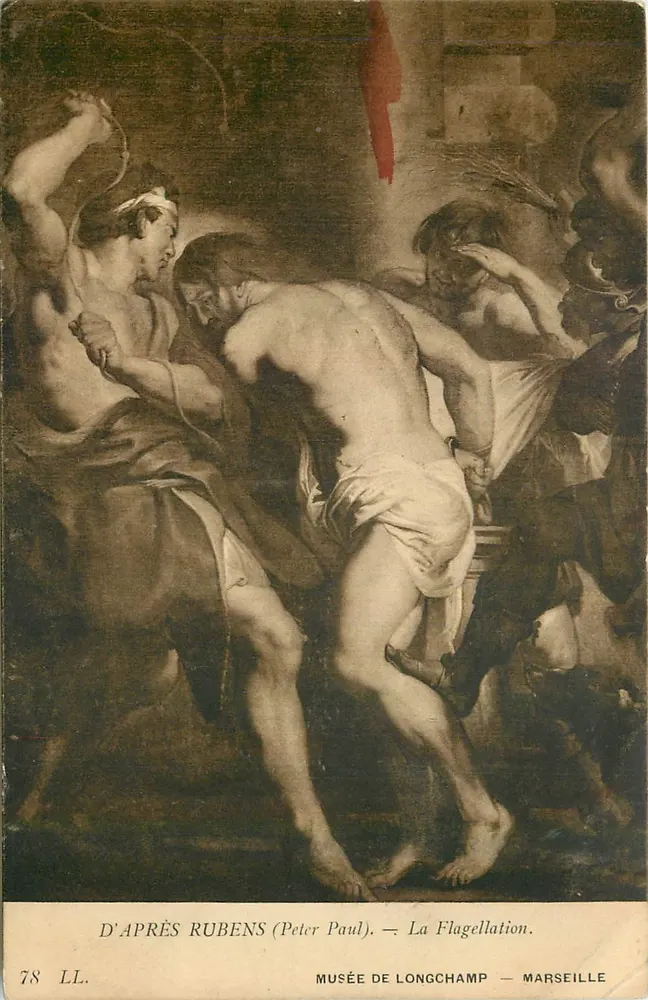 La Flagellation — D'après Rubens (Peter Paul) — Musée de Longchamp — Marseille - Recto