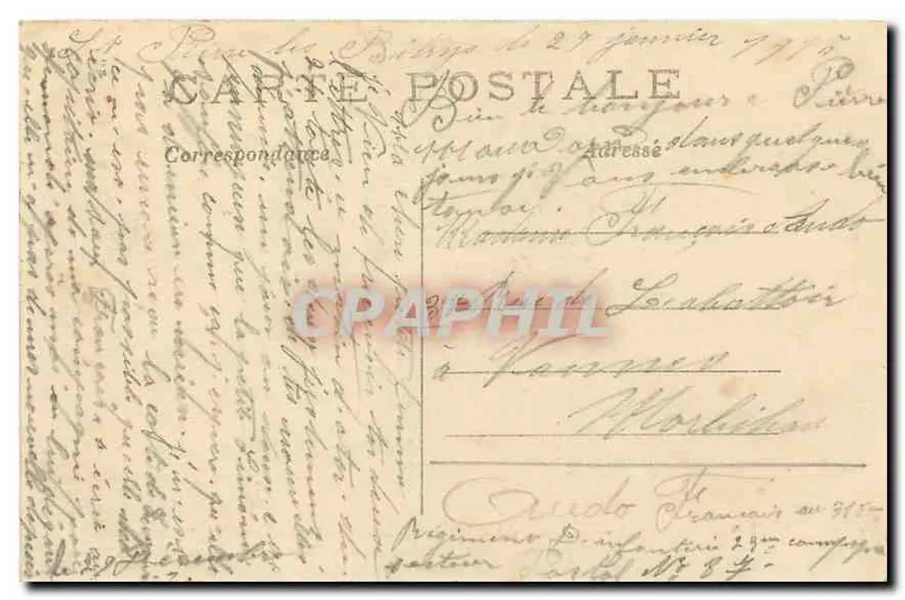 Der Verbrechen der Deutschen in Senlis — M. Odent, Bürgermeister von Senlis — Erschossen und vorübergehend begraben — J. Courcier, Paris - Rückseite