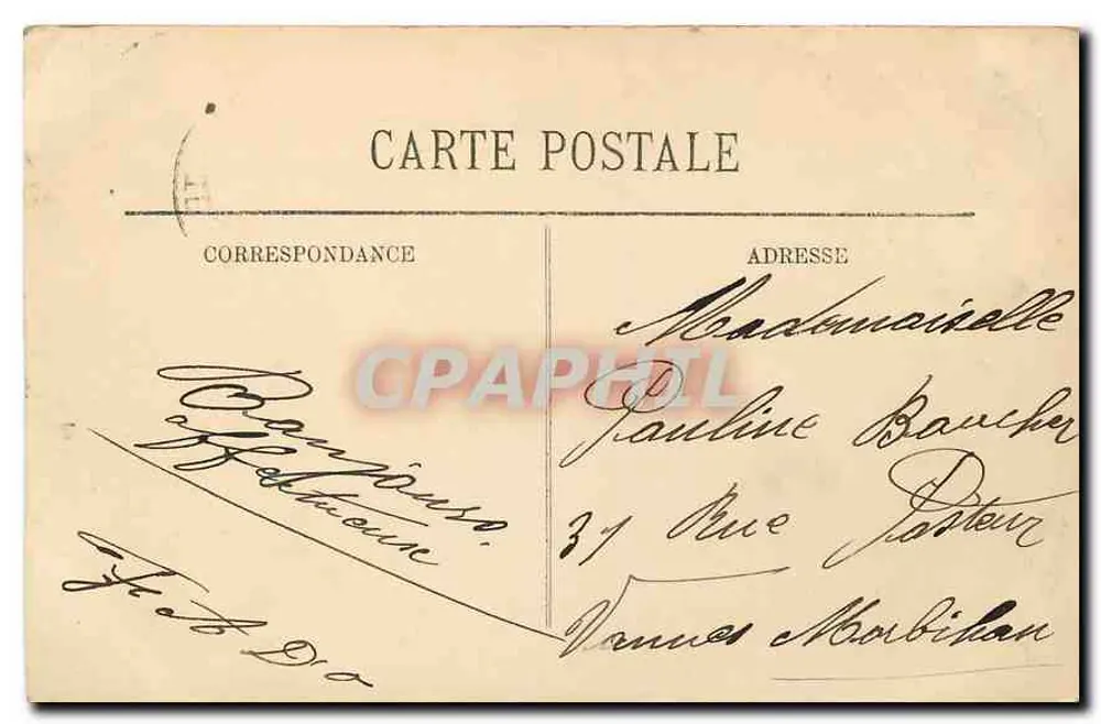 Rouen — O Castelo de Filipe-Augusto — LL. n° 482 - Verso