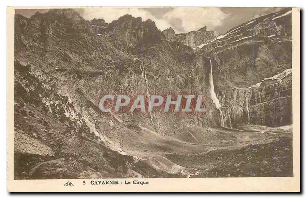 Gavarnie - O Circo — série 5 — editor Albaricinze - Frente