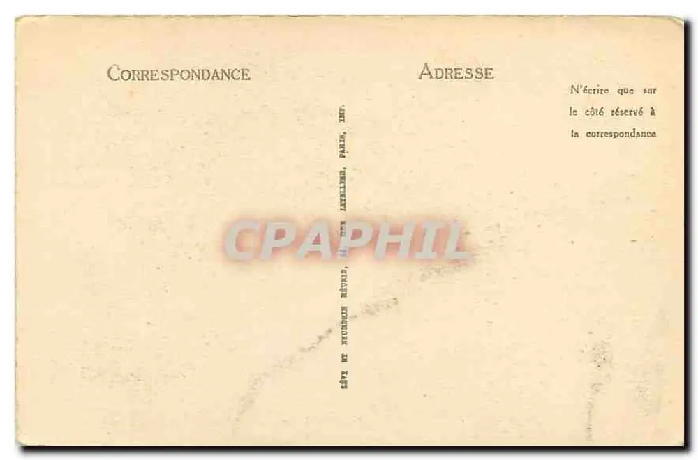 Env de Cauterets — Cachoeira do Pont d'Espagne — LL, n° 118 - Verso
