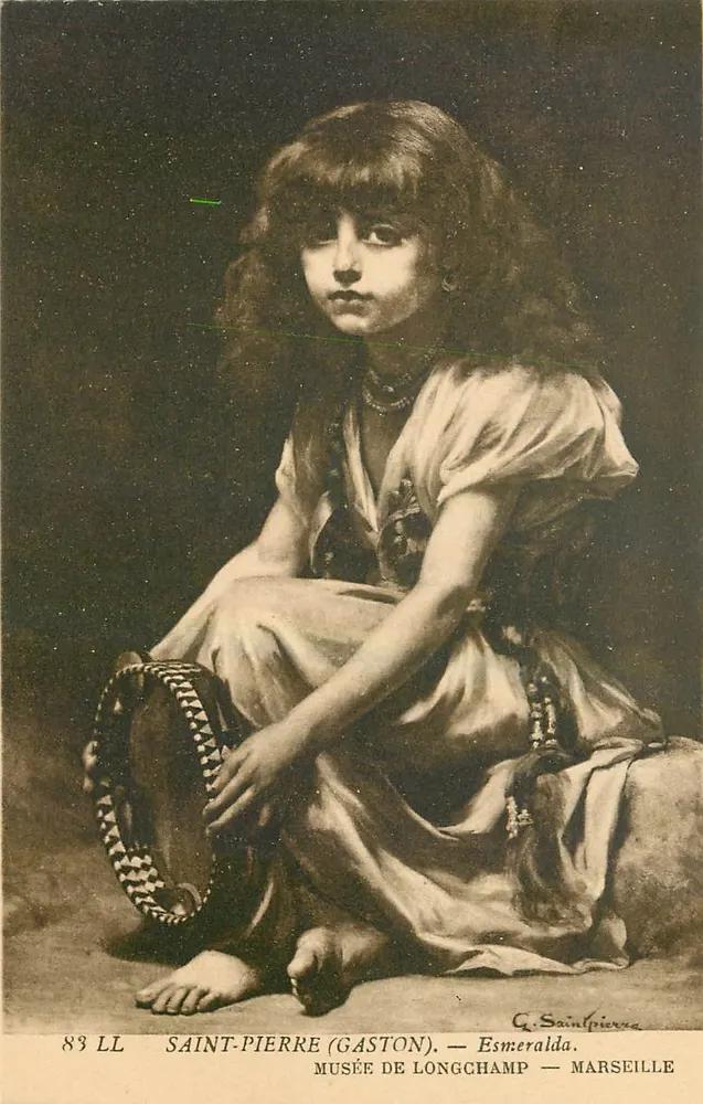 Esmeralda — Musée de Longchamp — G. Saint-Pierre, Marseille - Recto