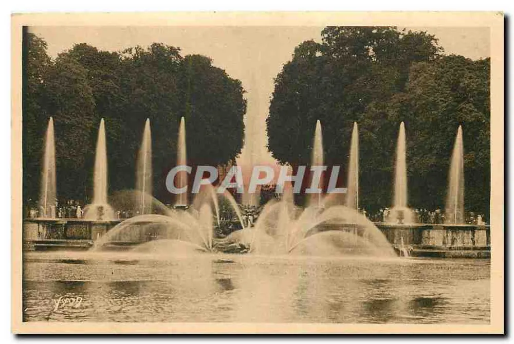 Bassin de Neptune — Versailles — Edição de Arte YVON, França - Frente