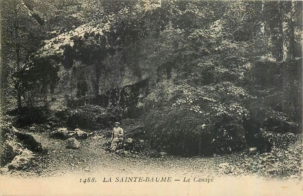 La Sainte-Baume — O Sofá — Editor: Chir. L. (n° 1468) - Frente