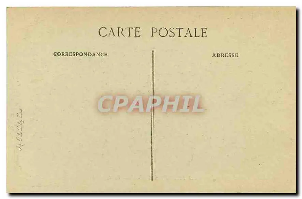 La Sainte-Baume — O Sofá — Editor: Chir. L. (n° 1468) - Verso