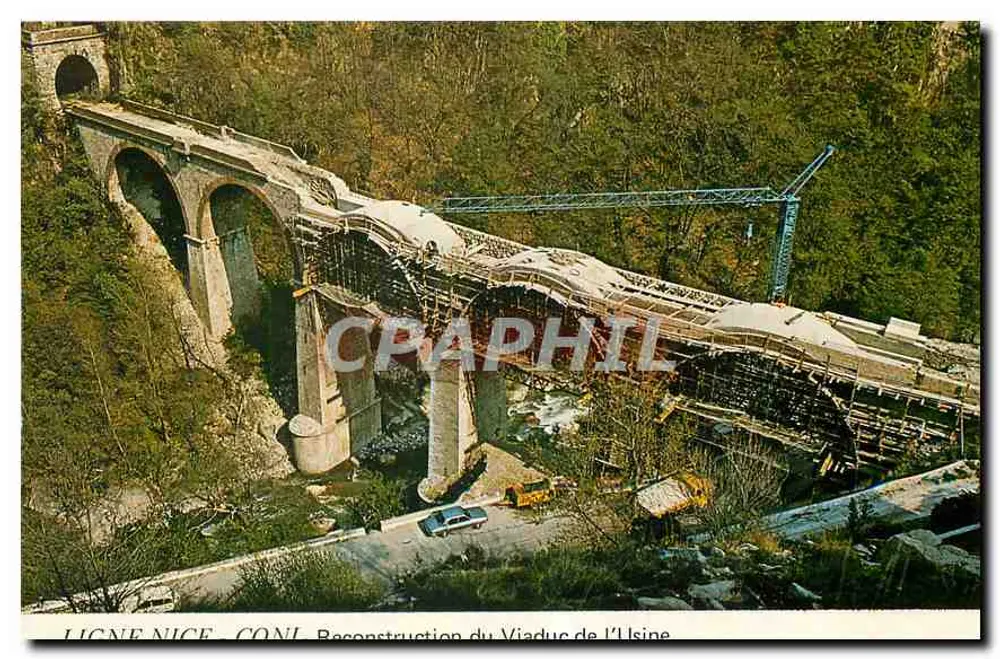 Linha Nice - Coni - Reconstrução do Viaduto da Usina - Frente