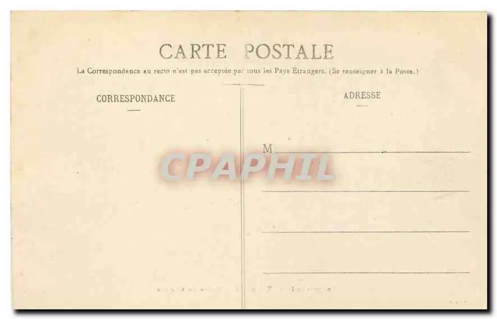 Anet — Entrada do Castelo — Environs de Dreux — E.P. n° 2458 - Verso