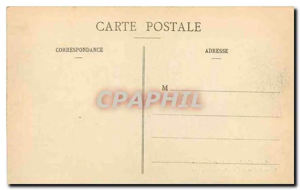 Angers - Place Lorraine - Beeld van David d'Angers - L. V., pbot. - Achterkant