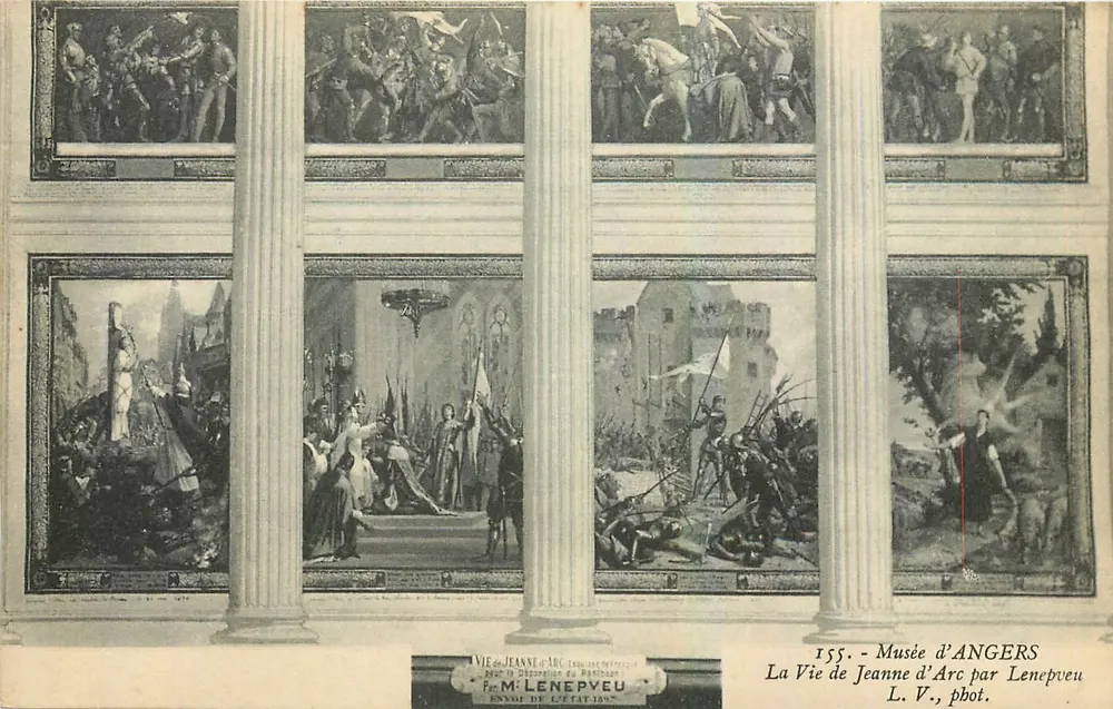 La Vie de Jeanne d'Arc par LenePveu — Musée d'Angers — n°155 - Recto