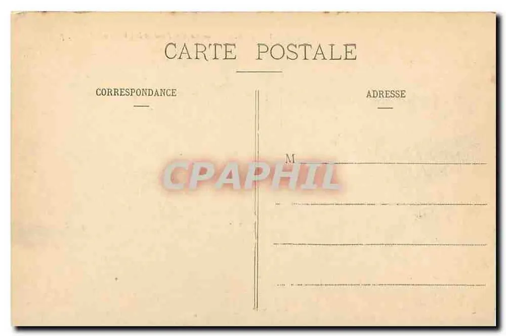 Angers - Estátua do Rei René e o Castelo — L. V., fot. n°218 - Verso