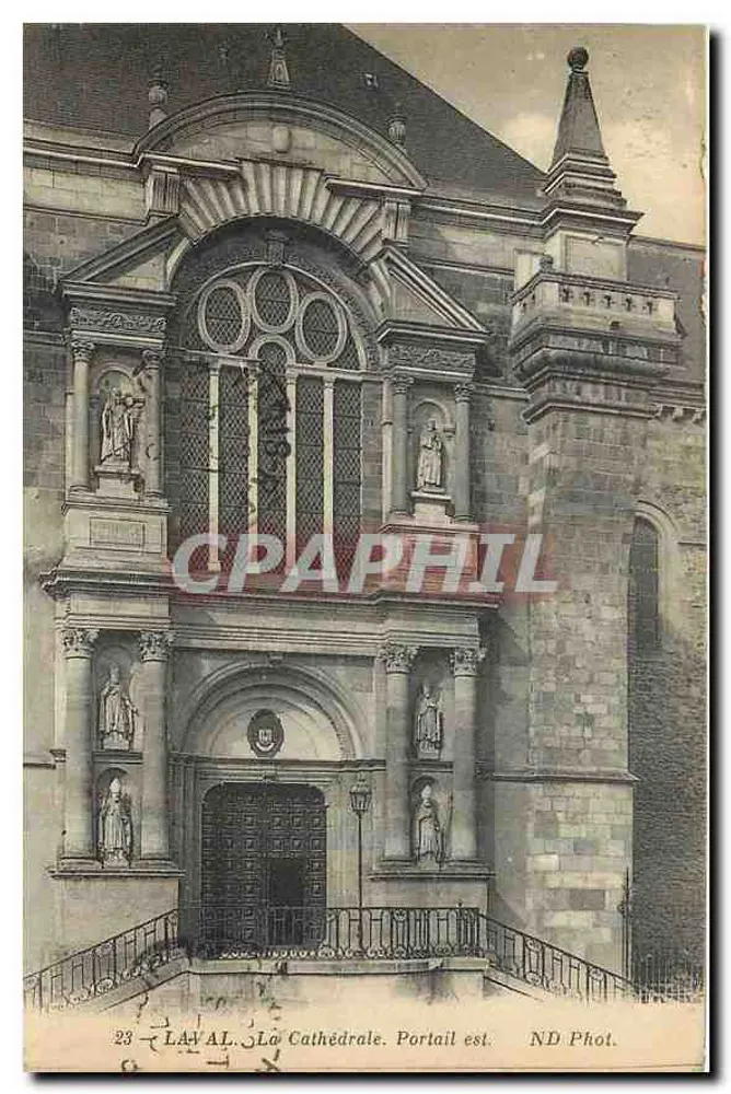 Laval — The Cathedral. East Portal. — ND Phot. - Front