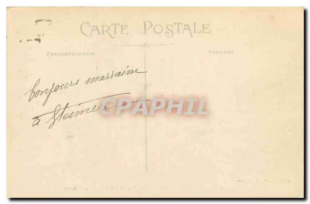 Château-Gaontier (Mayenne) — Der Krankenhausquai und der Fluss Mayenne — Artaud et Nozais, Nantes, Nr. 27 - Rückseite