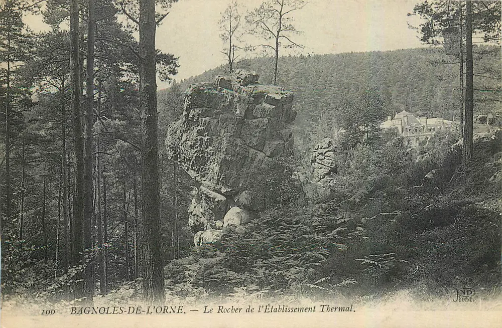 Bagnolles-de-l'Orne — Le Rocker de l'Établissement Thermal — Jhot - Recto