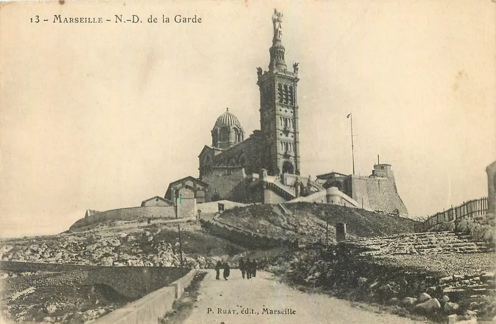 Marseille — N.-D. de la Garde — P. Ruât, wyd., Marseille - Awers