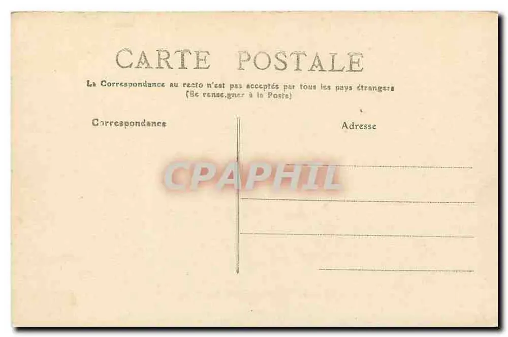 Bordeaux — Die Terrasse des öffentlichen Gartens, der Bassin — Verlag G.C.C. Nr. 37 - Rückseite
