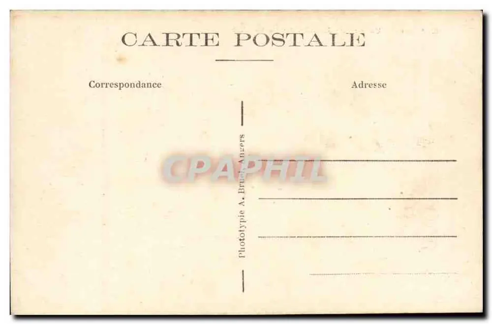 Angers — Un Joli Coin du Jardin des Plantes — A.B. M. & Z. - Verso