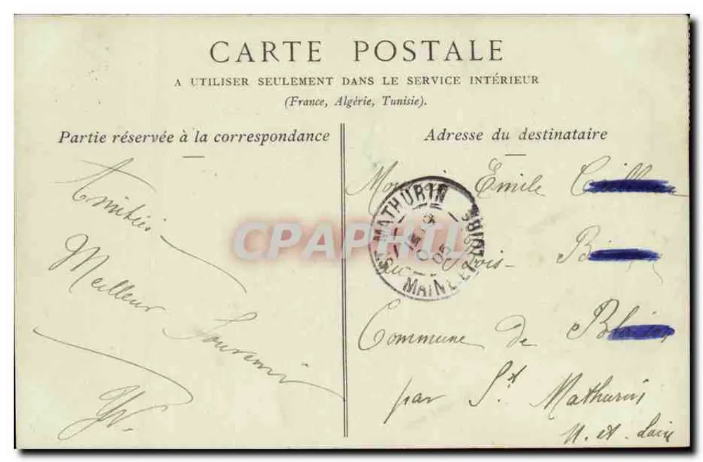 Angers — O Jardim do Mail — Collections ND. Phot. - Verso