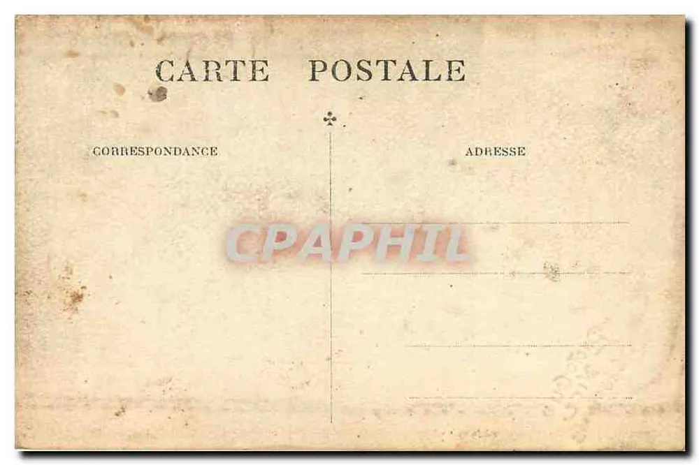 Niño en traje de marinero — postura con bastón — tarjeta postal anónima - Reverso