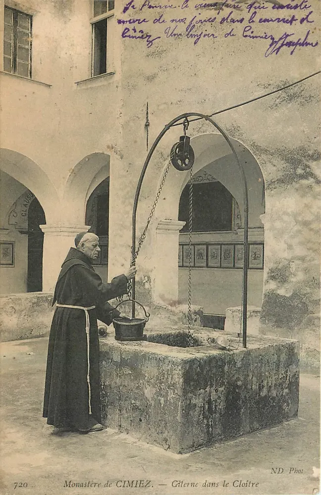 Klasztor CIMIEZ — Giterne w Klasztorze — ND Phot, nr 720 - Awers