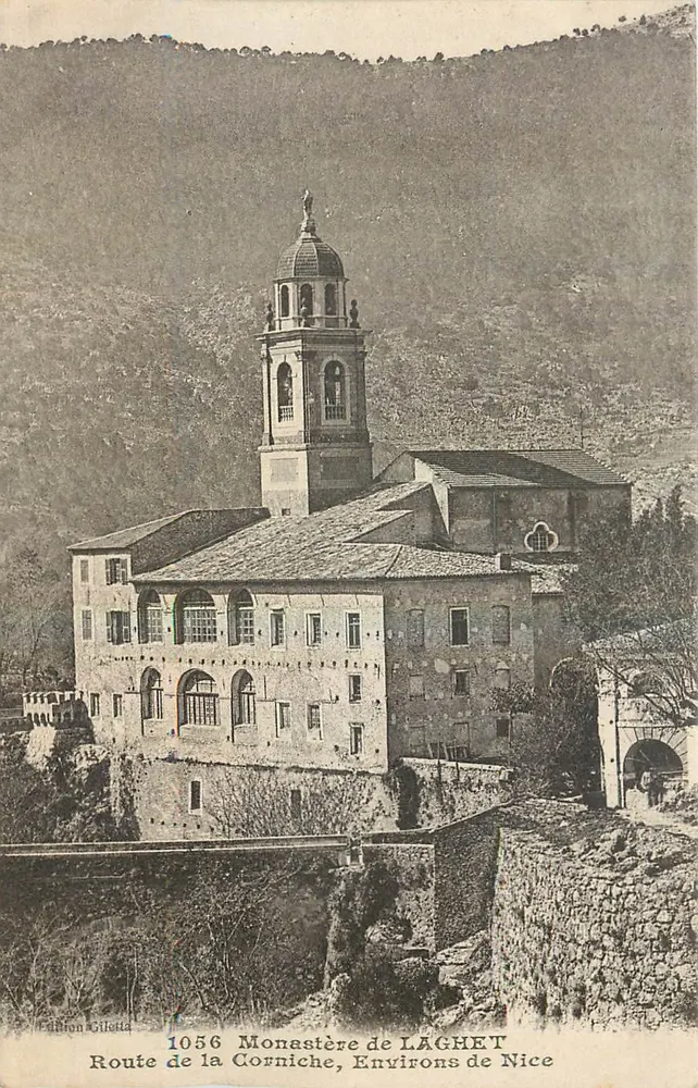 Monastère de LAGHET — éditeur Alphonse Giletta, n° 1056 - Front