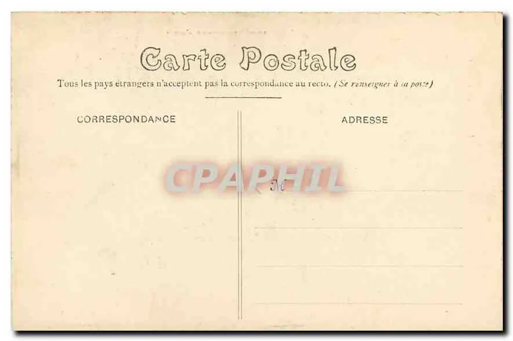 Rennes. A Igreja Nossa Senhora — E. Mary-Haussaire, editor, Rennes, n° 1050 - Verso