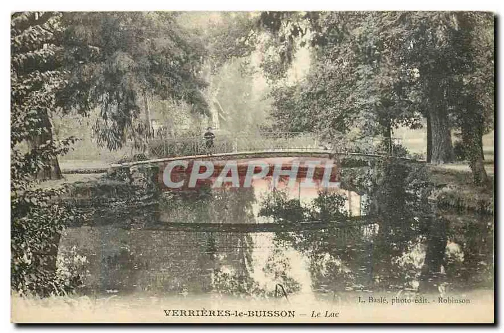 Verrières-le-Buisson — O Lago — L. Baslé, foto-edição - Robinson - Frente