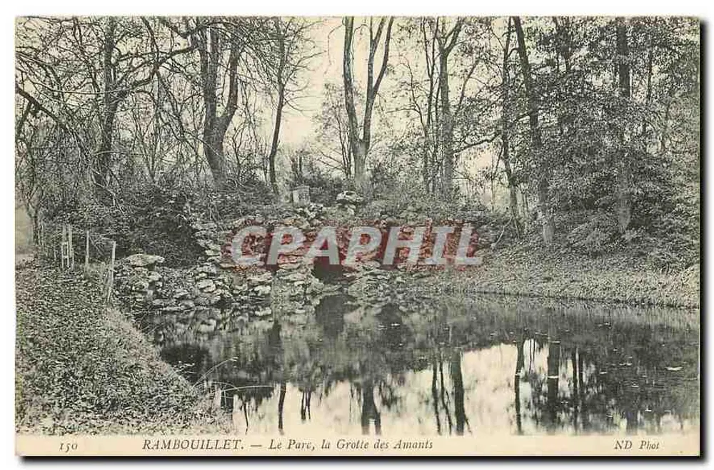 Rambouillet — O Parque, a Gruta dos Amantes — ND Phot - Frente