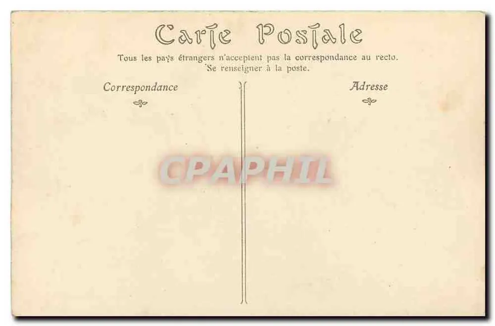 Rambouillet — O Parque, a Gruta dos Amantes — ND Phot - Verso
